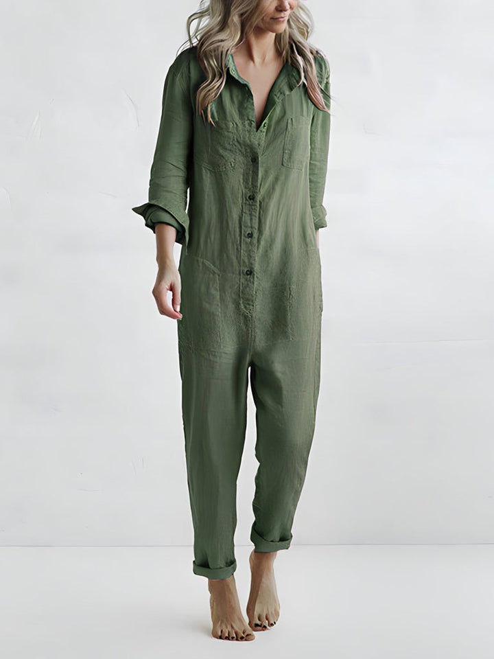 Freya™ - Jumpsuit met lange mouwen