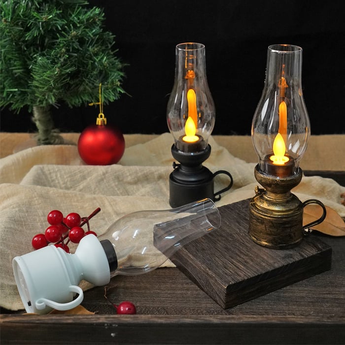 CandleLitght – LED-Vintage-Petroleumlampe Elektronische Swing-Kerze