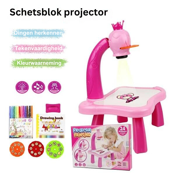 DrawVision - Tekentafel Met Beeldprojector Voor Kinderen