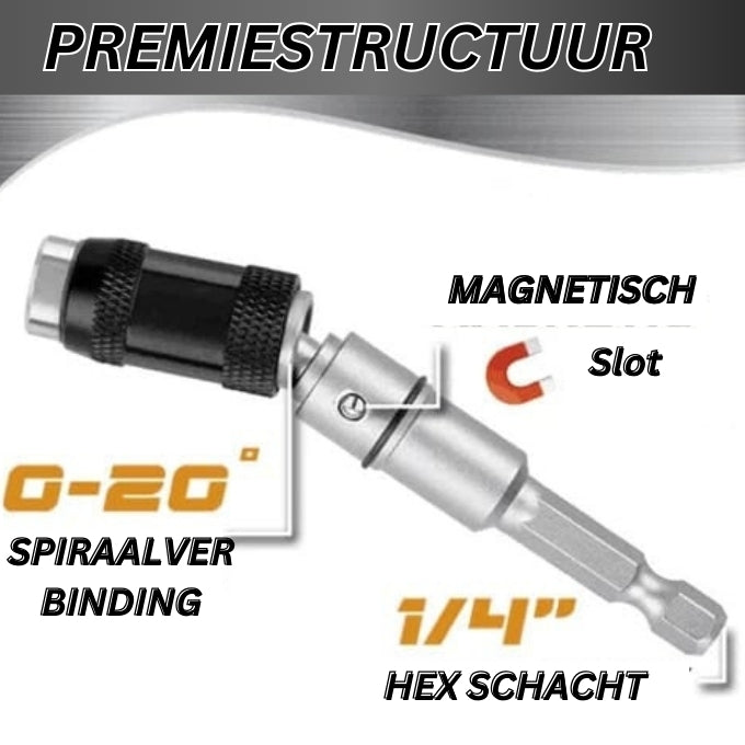 BitFlex - Magnetische Draaibare Bithouder