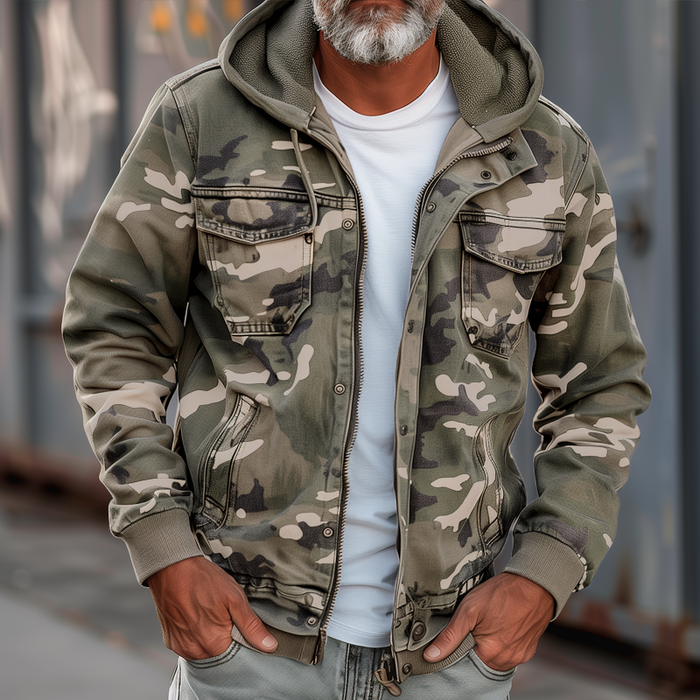 Arnoldo - Jacke Mit Tarnmuster