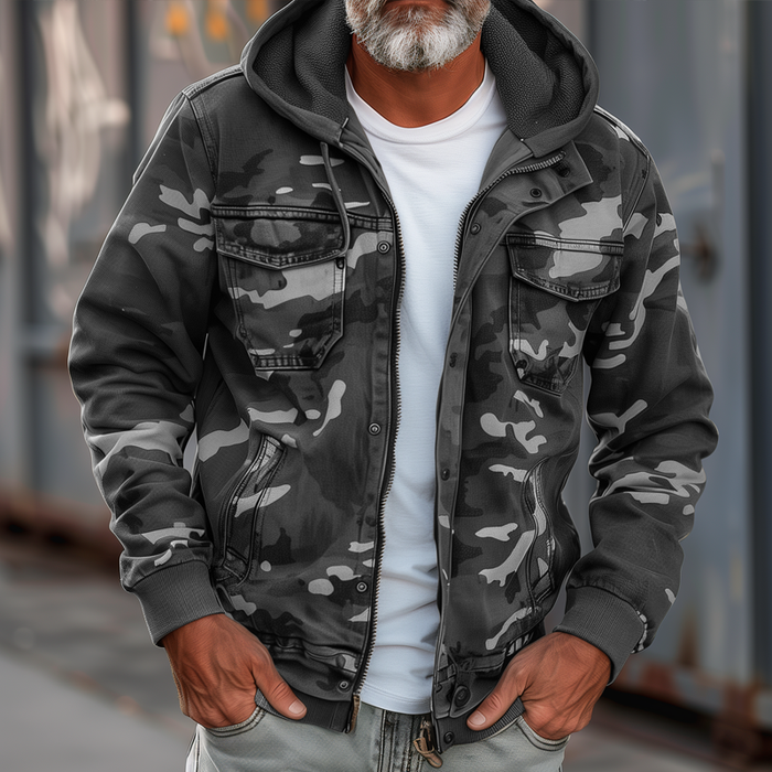 Arnoldo - Jacke Mit Tarnmuster