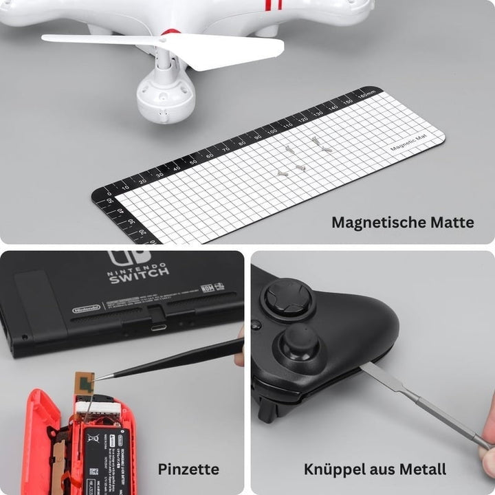 SwiftDrive - Mini Präzisions Elektroschraubendreher Set