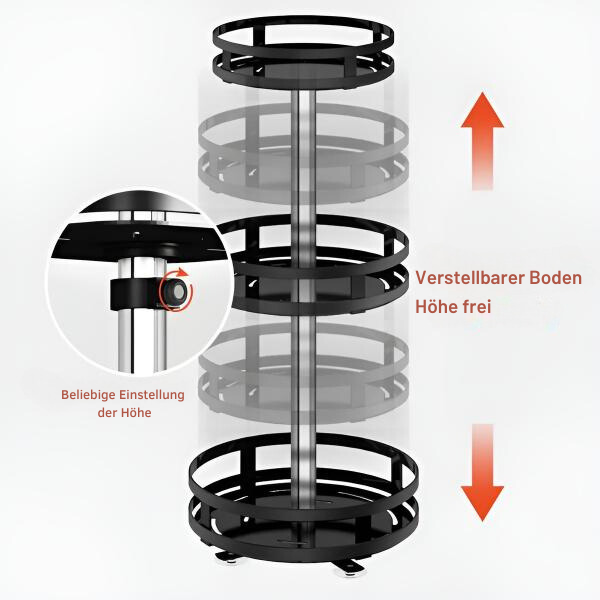 SpinEase - 360° Drehbarer Organizer (3 Ebenen)