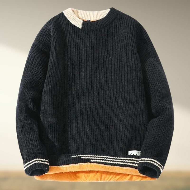 Yashar – Rundhals Strickpullover