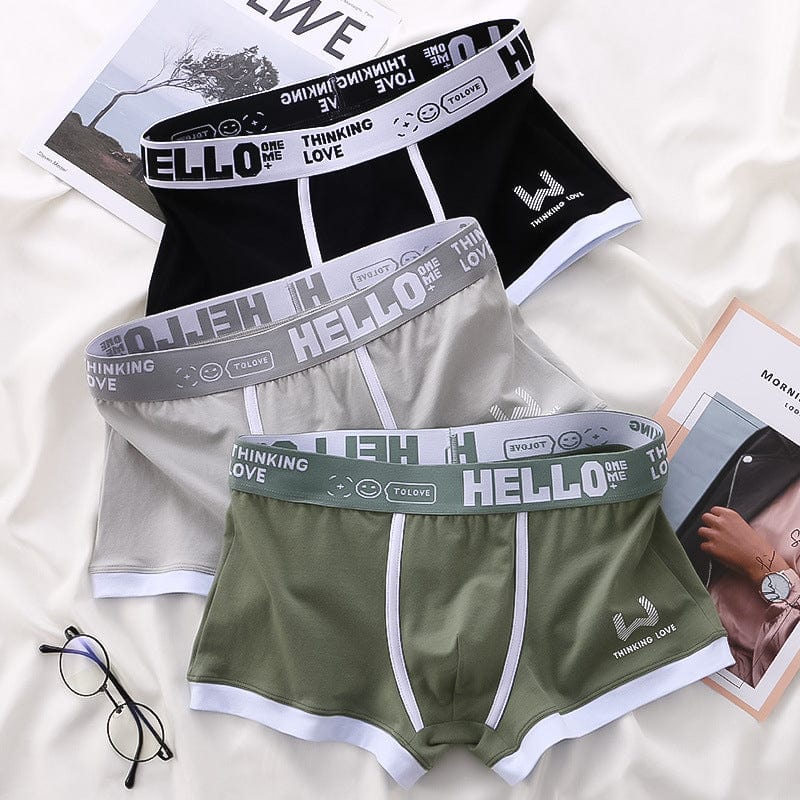 HELLO™ Klassieker - Heren Boxershorts | 1 + 2 Gratis