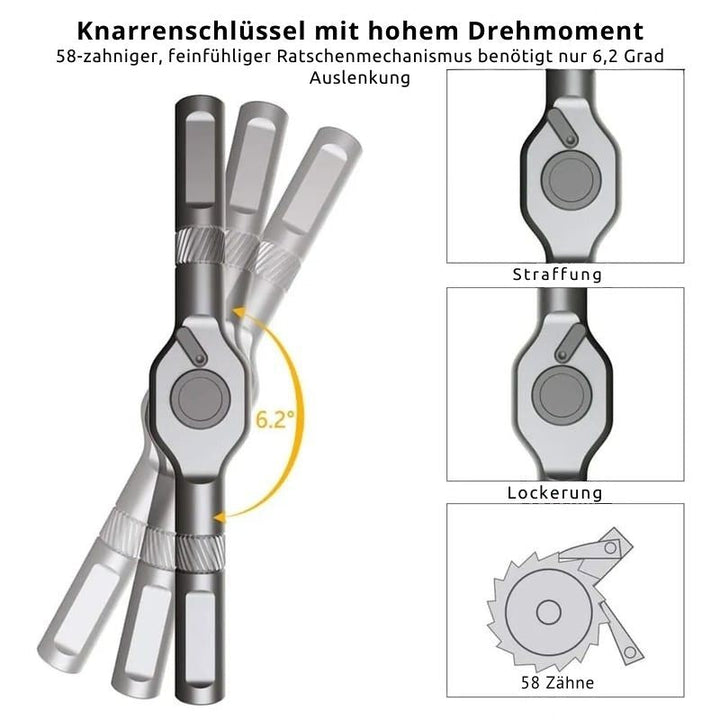 UltraFix - 24 in 1 Ratschenschraubendreher Werkzeugsätze