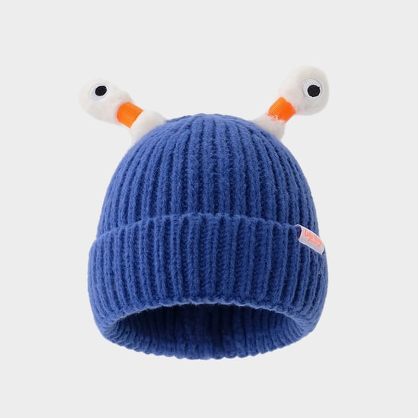 GlowTots – Winter Eltern Kind-Süßes leuchtendes kleines Monster-Strickhaube