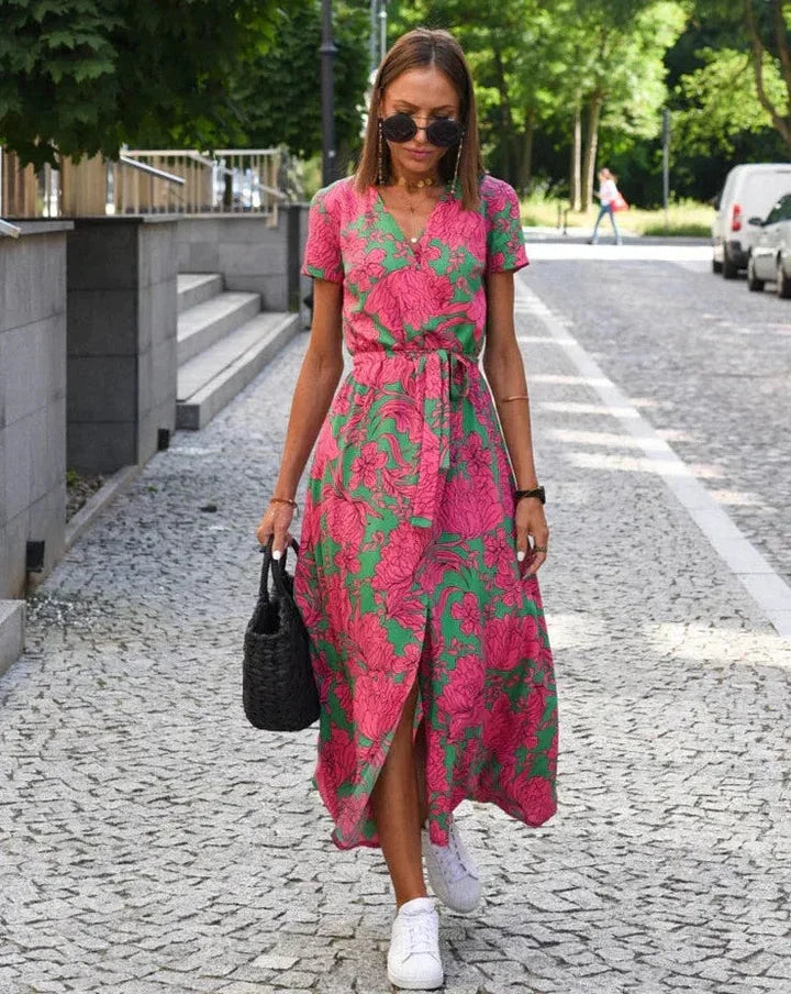 Theresita - Sommerkleid Mit Blumen