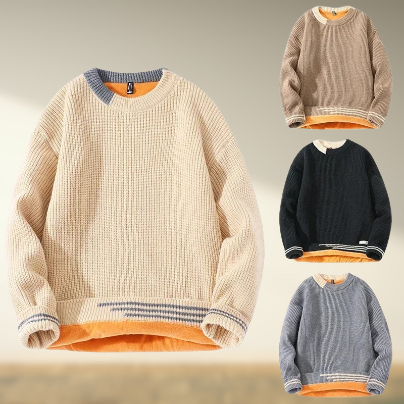 Yashar – Rundhals Strickpullover