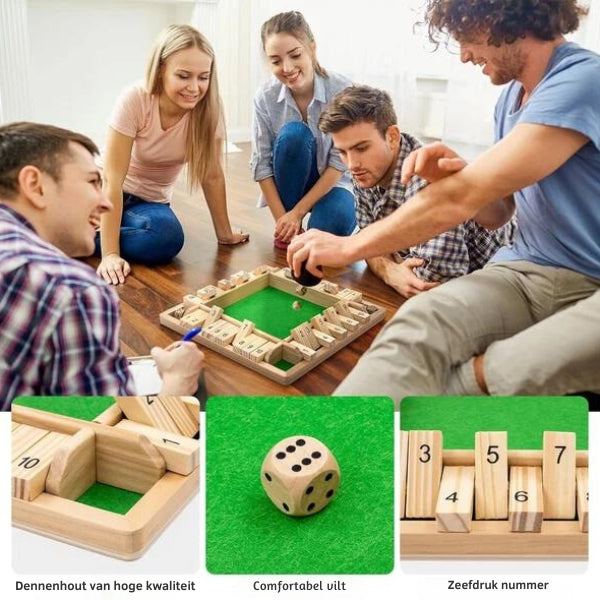 TimberGame - Sluit De Doos Bordspel