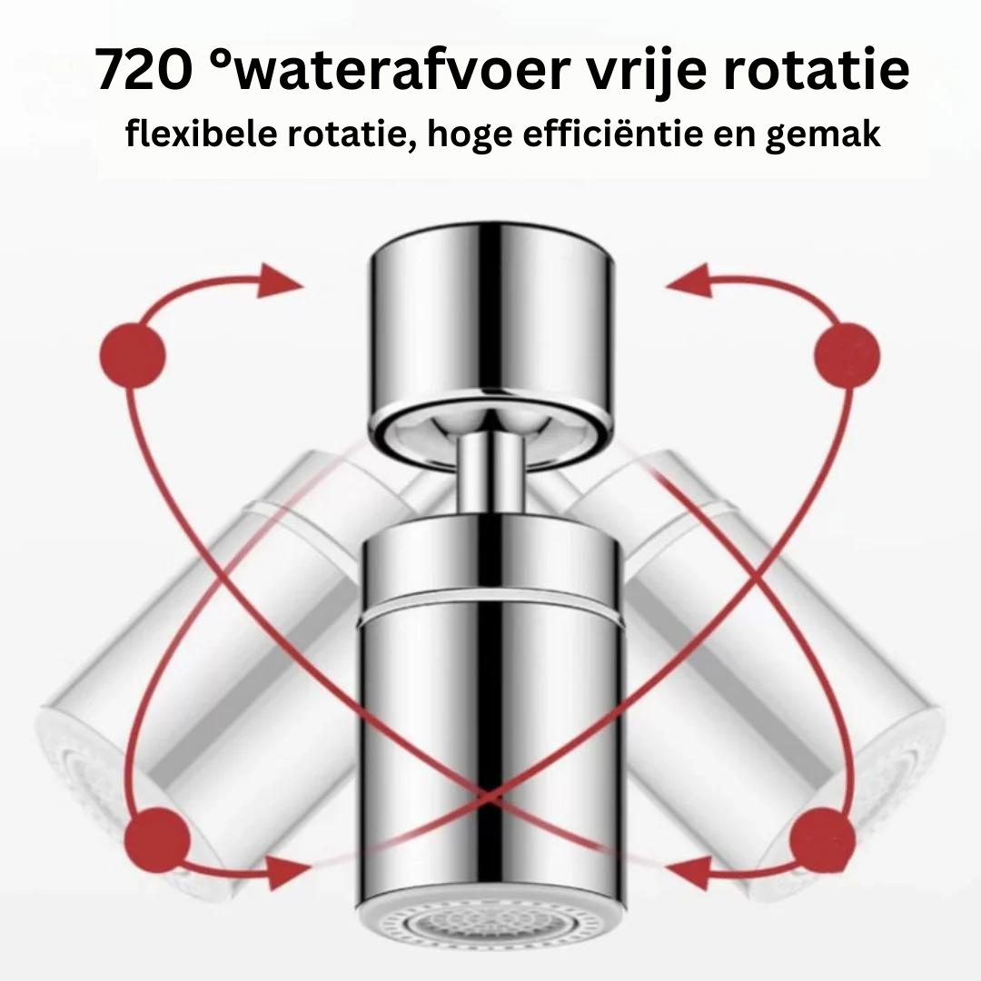 AquaFlex - Verstelbare Kraan Sproeikop