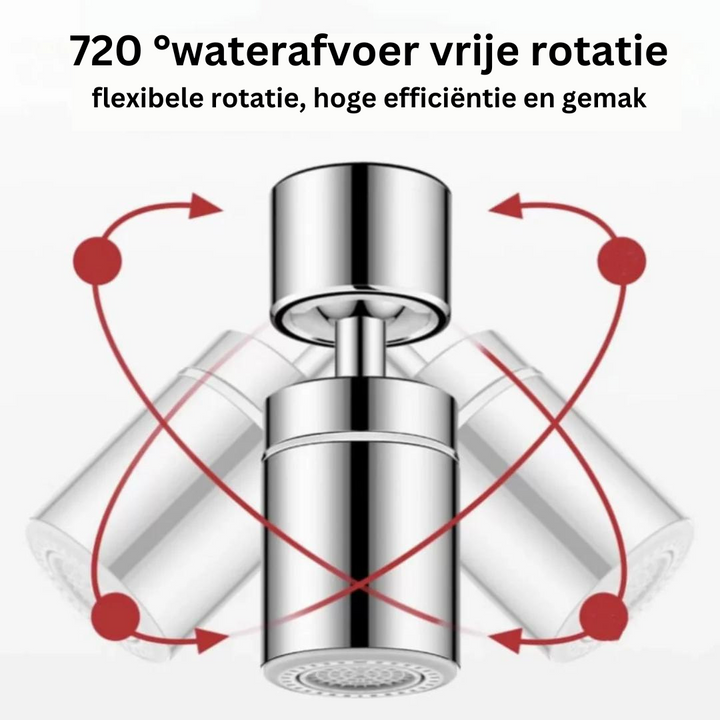 AquaFlex - Verstelbare Kraan Sproeikop