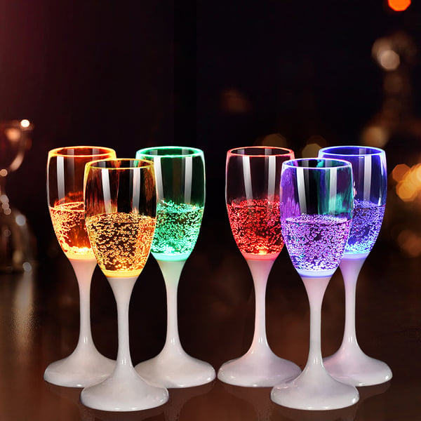 GlowVino - LED Lichtgevende Wijn Glazen