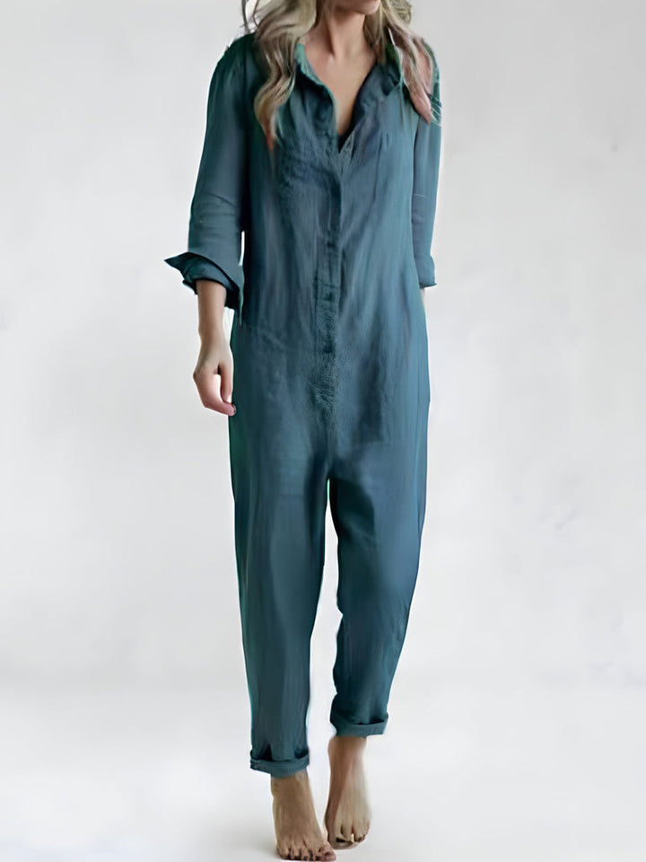 Freya™ - Jumpsuit met lange mouwen