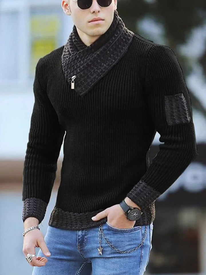 Yannic – Langärmliger Strickpullover