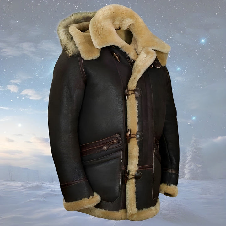 Detlef - Shearling-Stijl Winter Jas