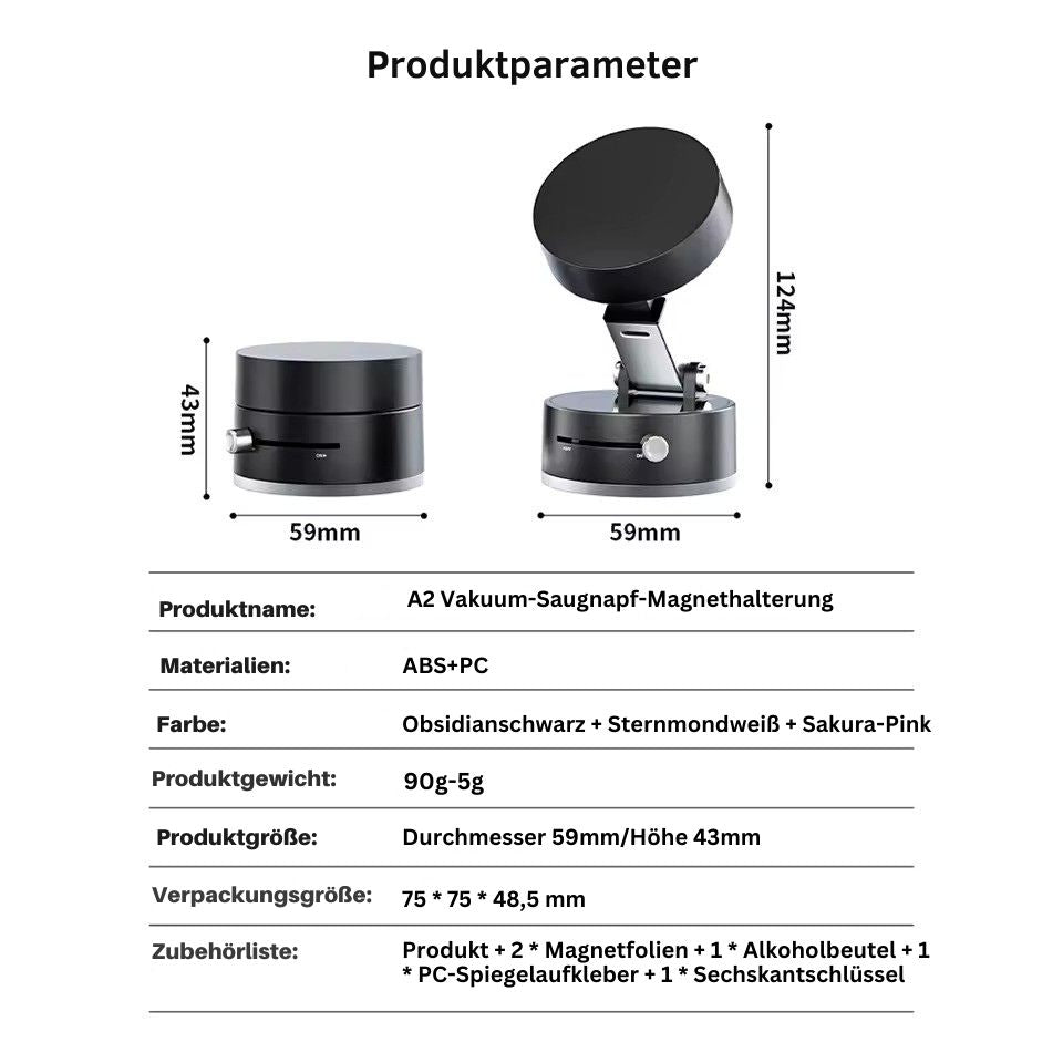 HoldEase – Faltbarer Magnetischer Handyhalter