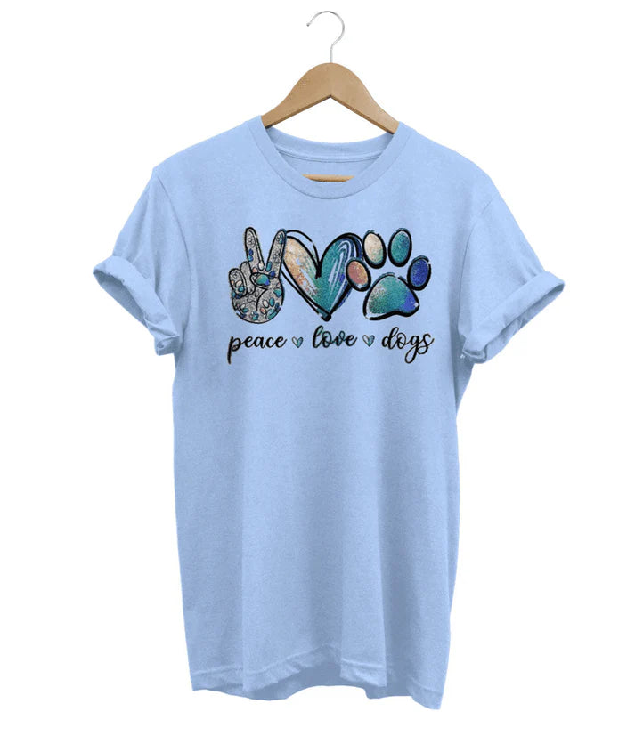 Mariele - Peace, Love & Dogs T-shirt