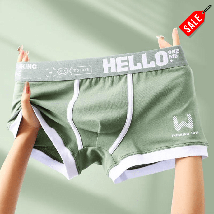 HELLO™ Klassieker - Heren Boxershorts | 1 + 2 Gratis