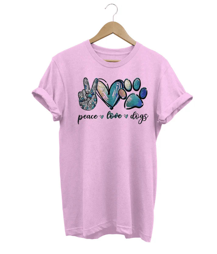 Mariele - Peace, Love & Dogs T-shirt