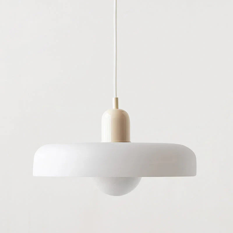 Bauhuis Hanglamp in Gekleurd Glas