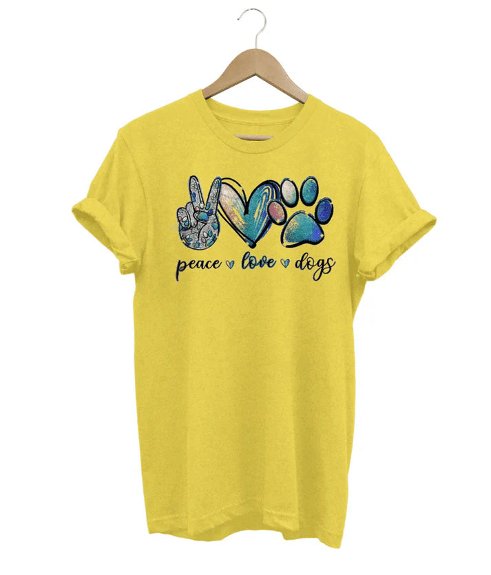 Mariele - Peace, Love & Dogs T-shirt