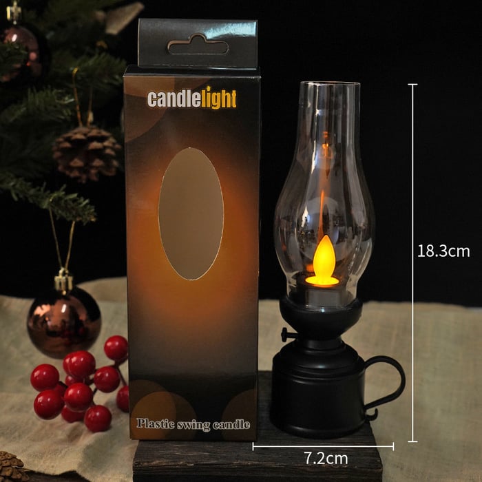 CandleLitght – LED-Vintage-Petroleumlampe Elektronische Swing-Kerze