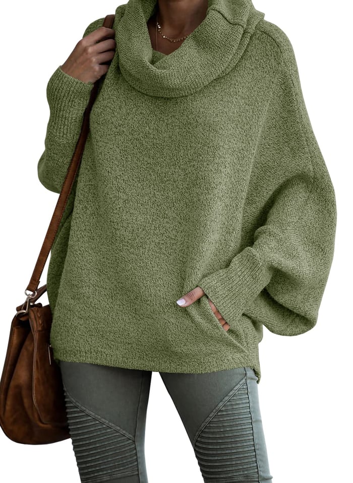 Dayana –  Rollkragen  Taschen Pullover