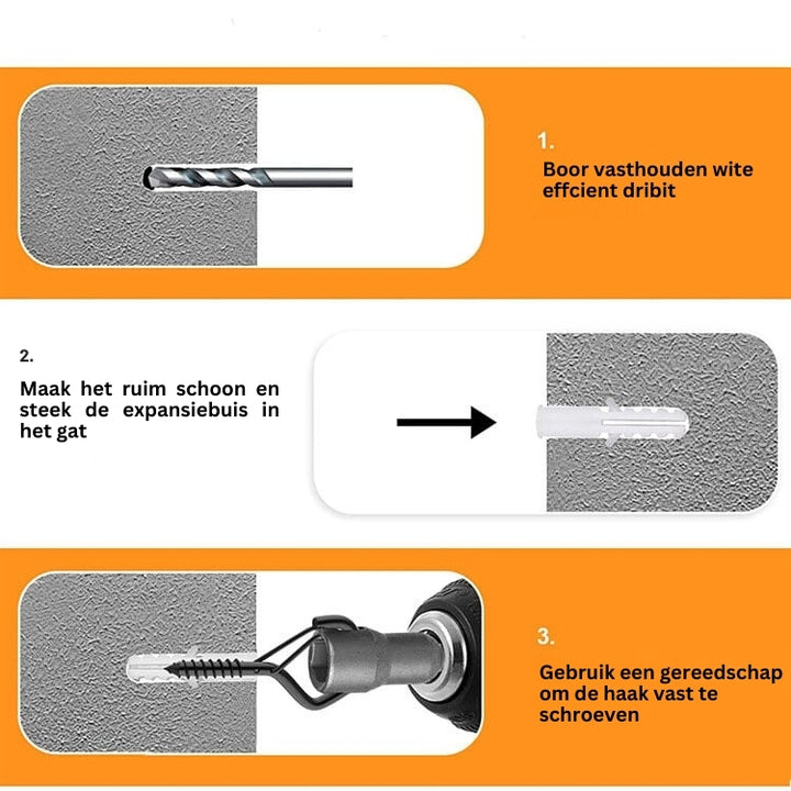 SnapSecure - Anti-Drop Haken