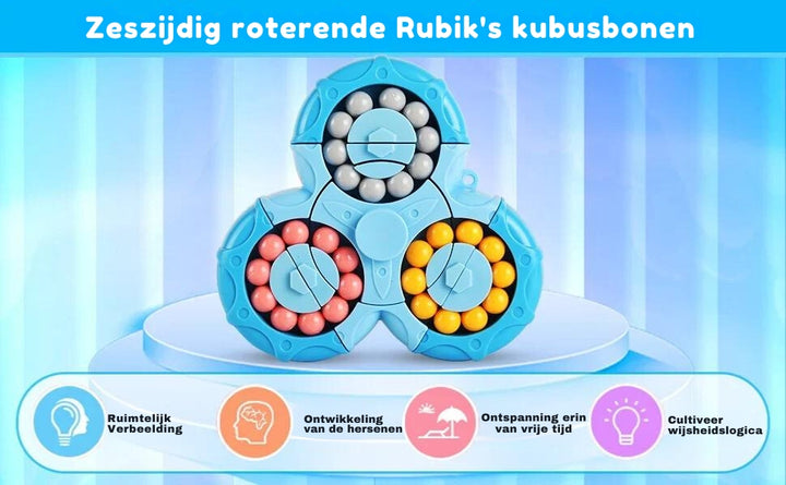 RubiSpin - 2 in 1 Rubik's Kubus