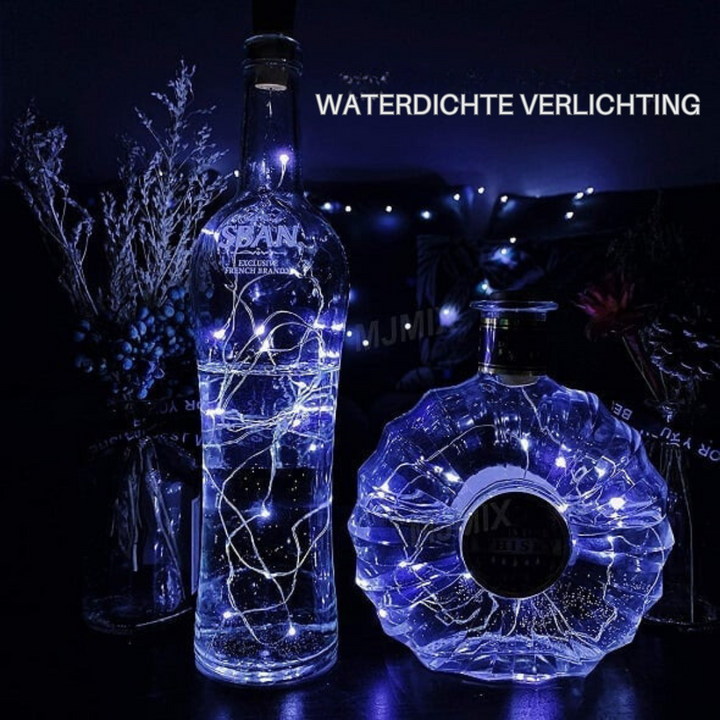 GlowSipper - Flessenverlichting ( Inclusief Batterij - Vervangbaar )