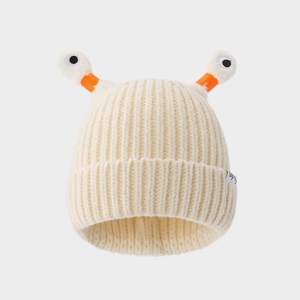 GlowTots – Winter Eltern Kind-Süßes leuchtendes kleines Monster-Strickhaube