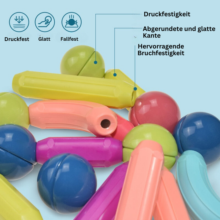 MagneticSticks – Entwickle Deine Kreativität Kinderspielzeug Setz