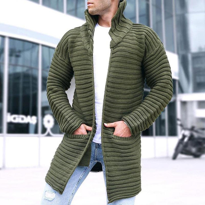 Zayn – Stehkragen Strickjacke